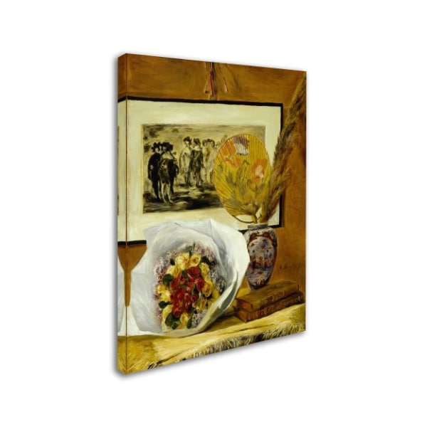 Renoir 'Still Life With Bouquet' Canvas Art,24x32